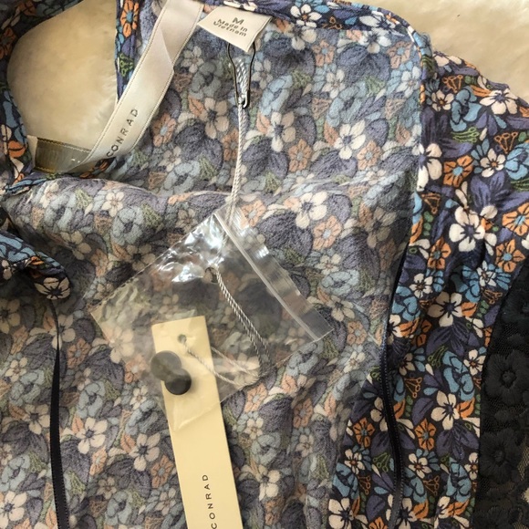 Lauren Conrad Lace-Trim Babydoll Tank size M - Picture 6 of 8